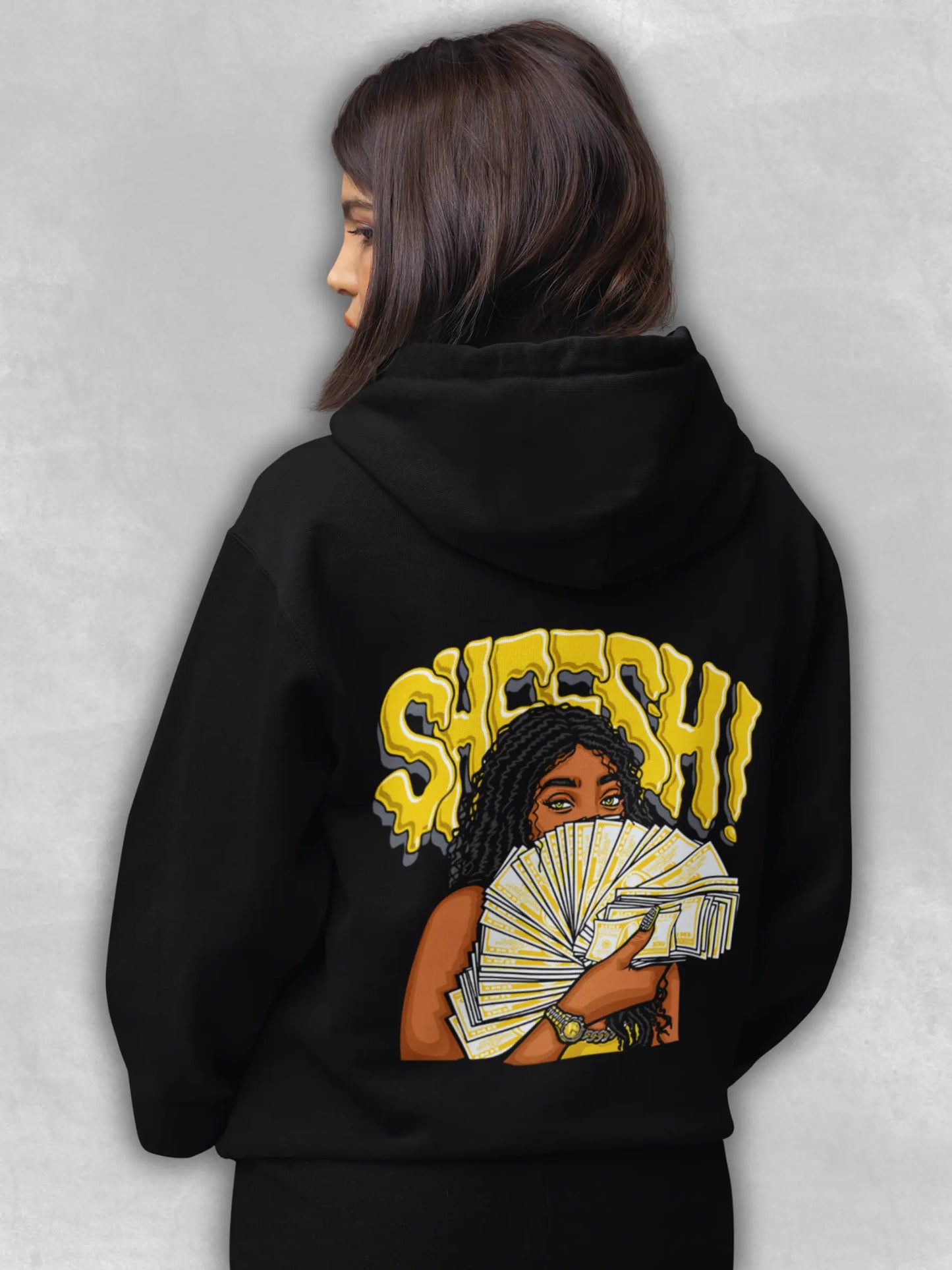 "SHEESH!" Heavyweight Graphic Hoodie